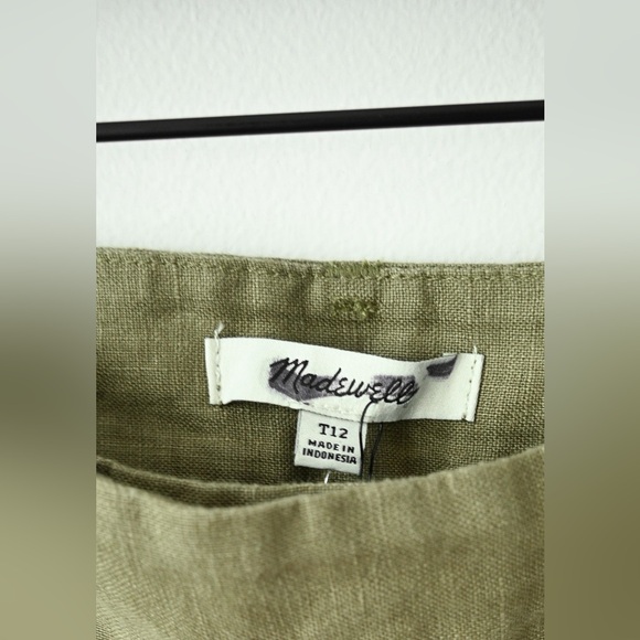 Madewell "The Harlow" Linen Pant NWT - Picture 11 of 11